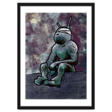Sitting Sluggy (Lwuba 049 Meku Sitting Watercolor) thumbnail