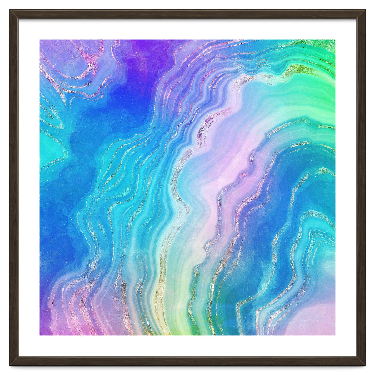 Neon Agate Texture 04