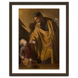 Sebastián Martínez / 'Saint Joseph with the Christ Child'. Ca. 1650. Oil on canvas. thumbnail
