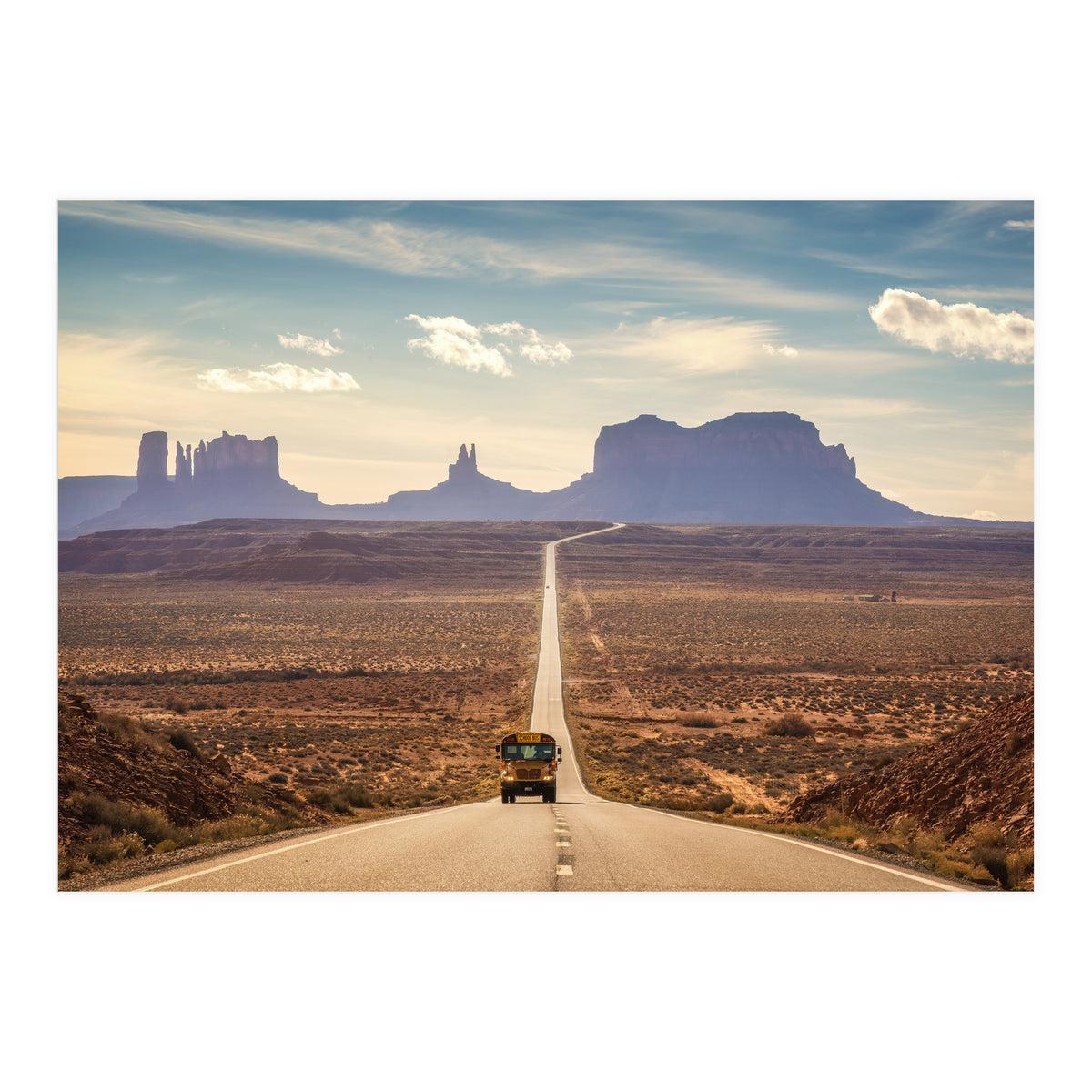 Forrest Gump road, USA (Print Only)