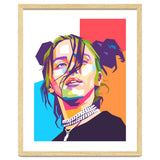Billie Eillish wpap art thumbnail