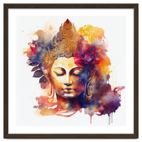 Lotus Bloom Buddha Portrait