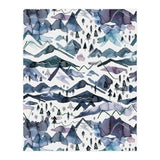 Watercolor Landscape Blue Mountains (Print Only) thumbnail