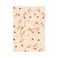 Floral Ampersand (Print Only)