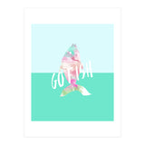 Go Fish With Quote (Print Only) thumbnail