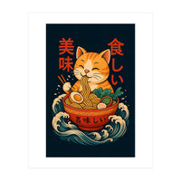 Ramen Cat (Print Only)