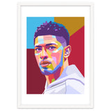 Jude Bellingham pop art portrait thumbnail