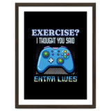 Exercise I Thought You Said Extra Lives – Gamer Humor Gift for Video Game Lovers thumbnail