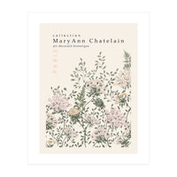 Historic decorative art Paris Queen Anne's lace (Print Only)