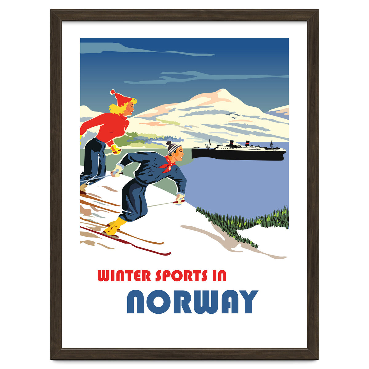 Winter Sports In Norway