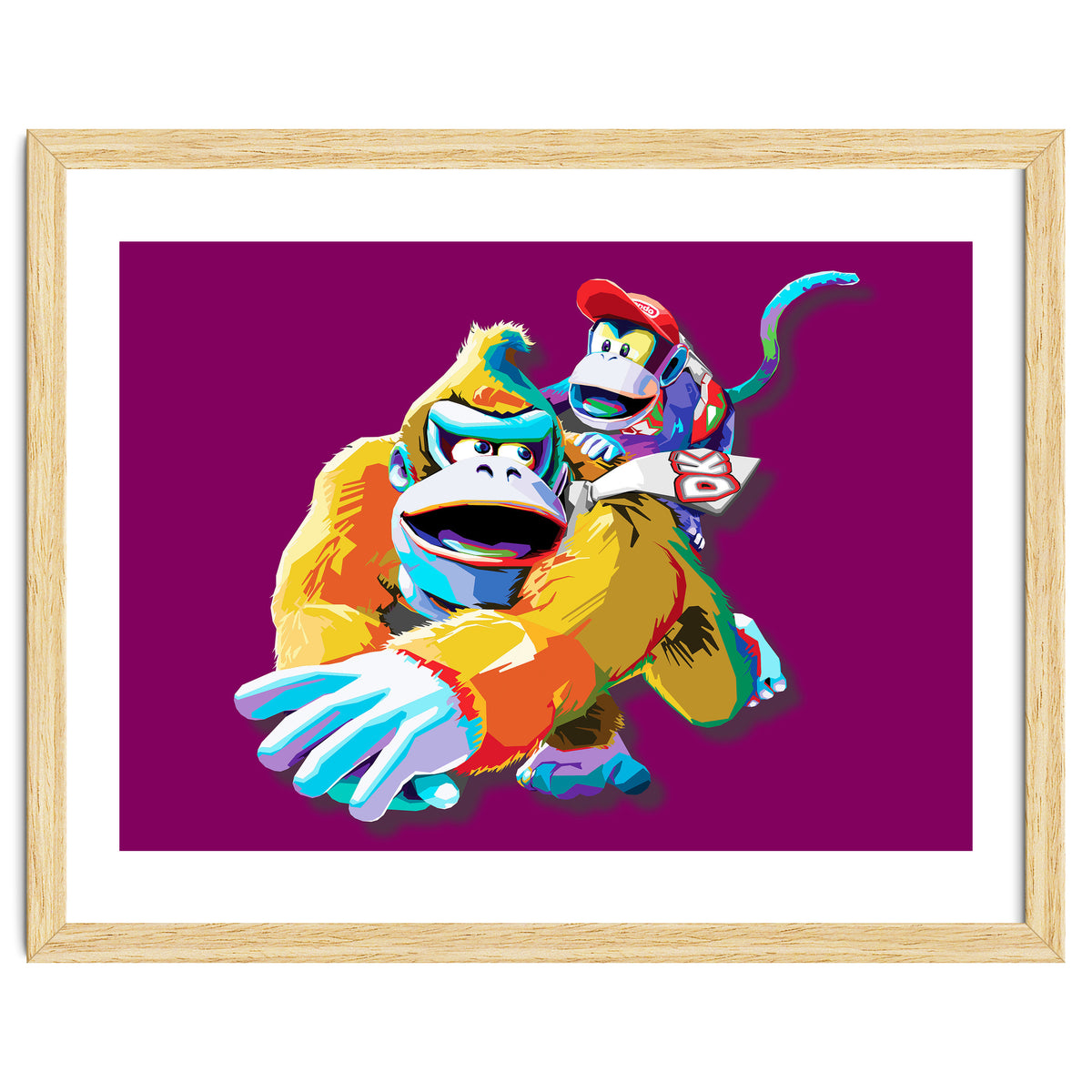 Don Key Kong Retro Pop Art