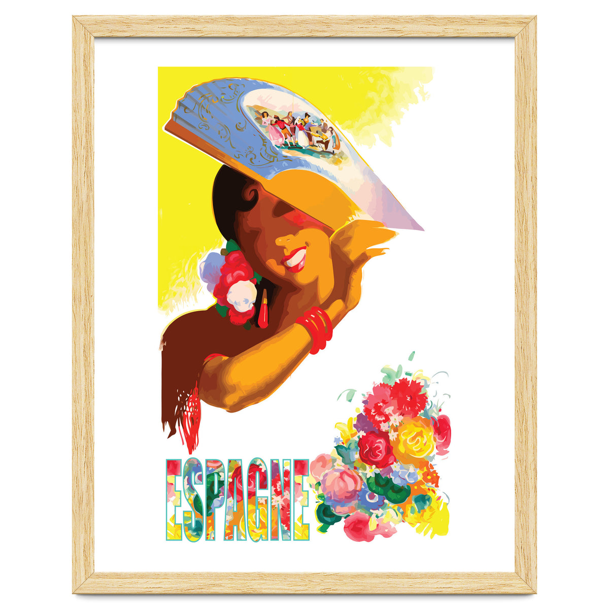 Spain, Woman With a Fan