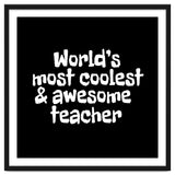 World's most coolest and awesome teacher thumbnail