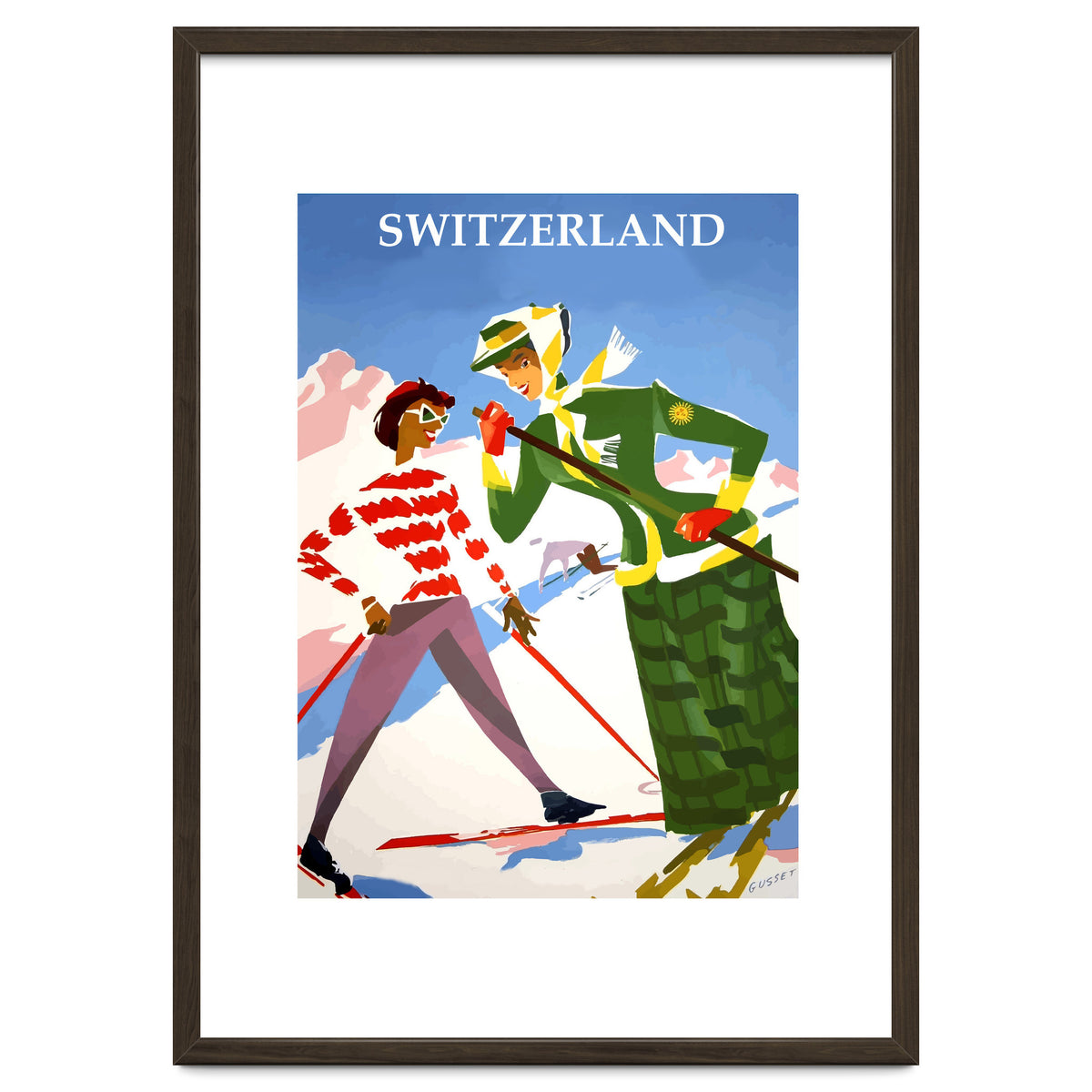 Skiing in Switzerland