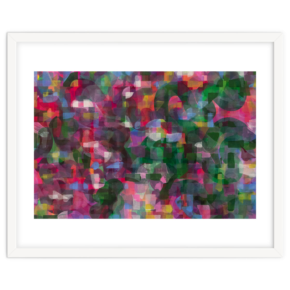 Morning Sun Through Stained Glass