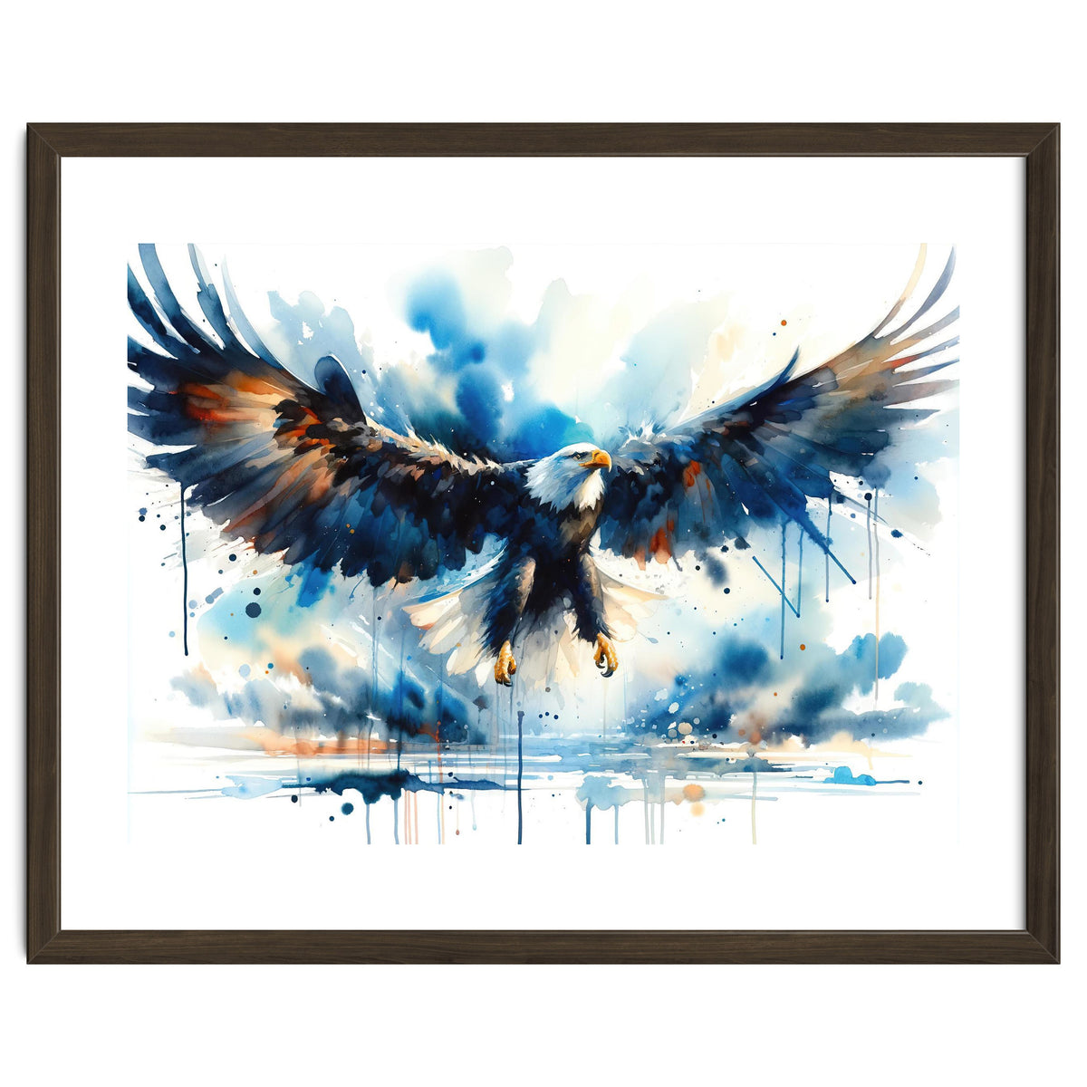 Soaring Spirit Of Freedom Eagle In Flight