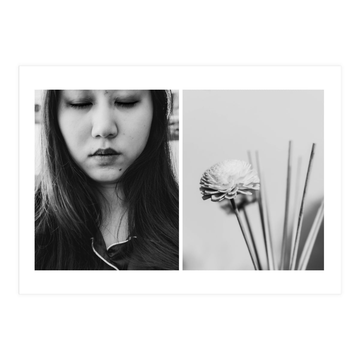 Autoportrait - Diptych (Print Only)