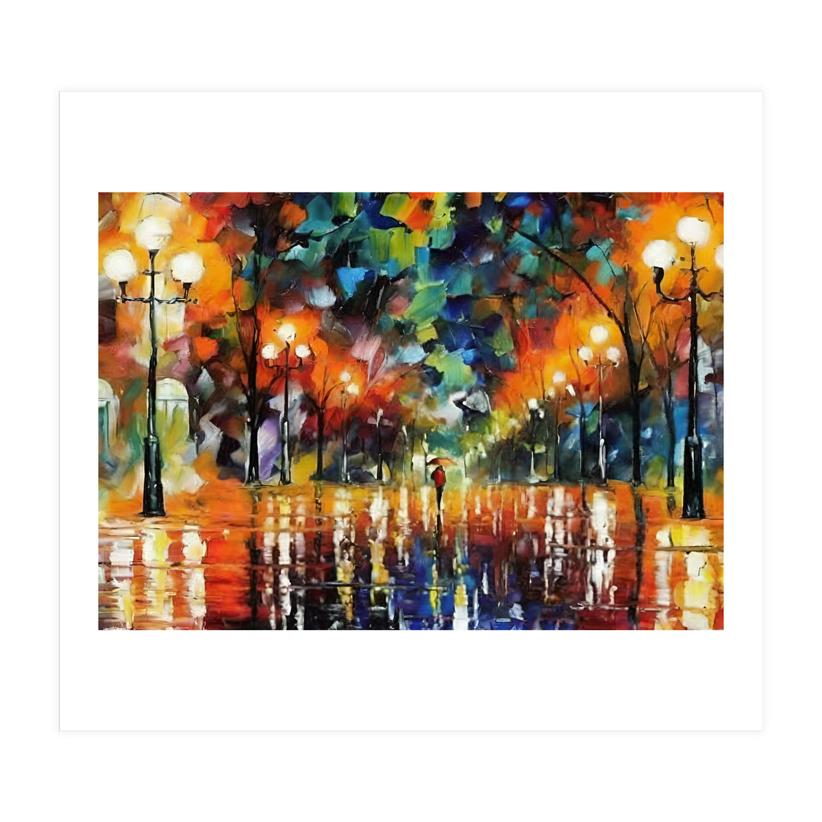 Nature Abstract Urban Tree (Print Only)