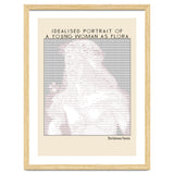 Idealised Portrait of a Young Woman as Flora – Bartolomeo Veneto (ascii art) thumbnail
