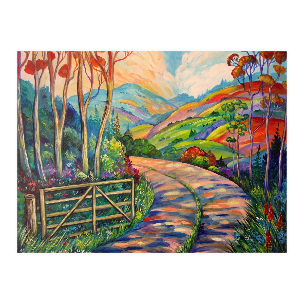 Oratia Hills (Print Only)