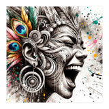 Carnival Scream Portrait (Print Only) thumbnail