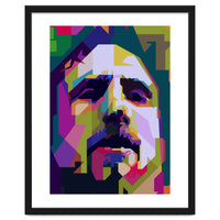 Zack De La Rocha Rock Singer Pop Art WPAP