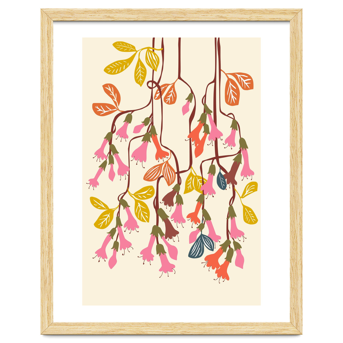 Fuchsia Flower Affection Light