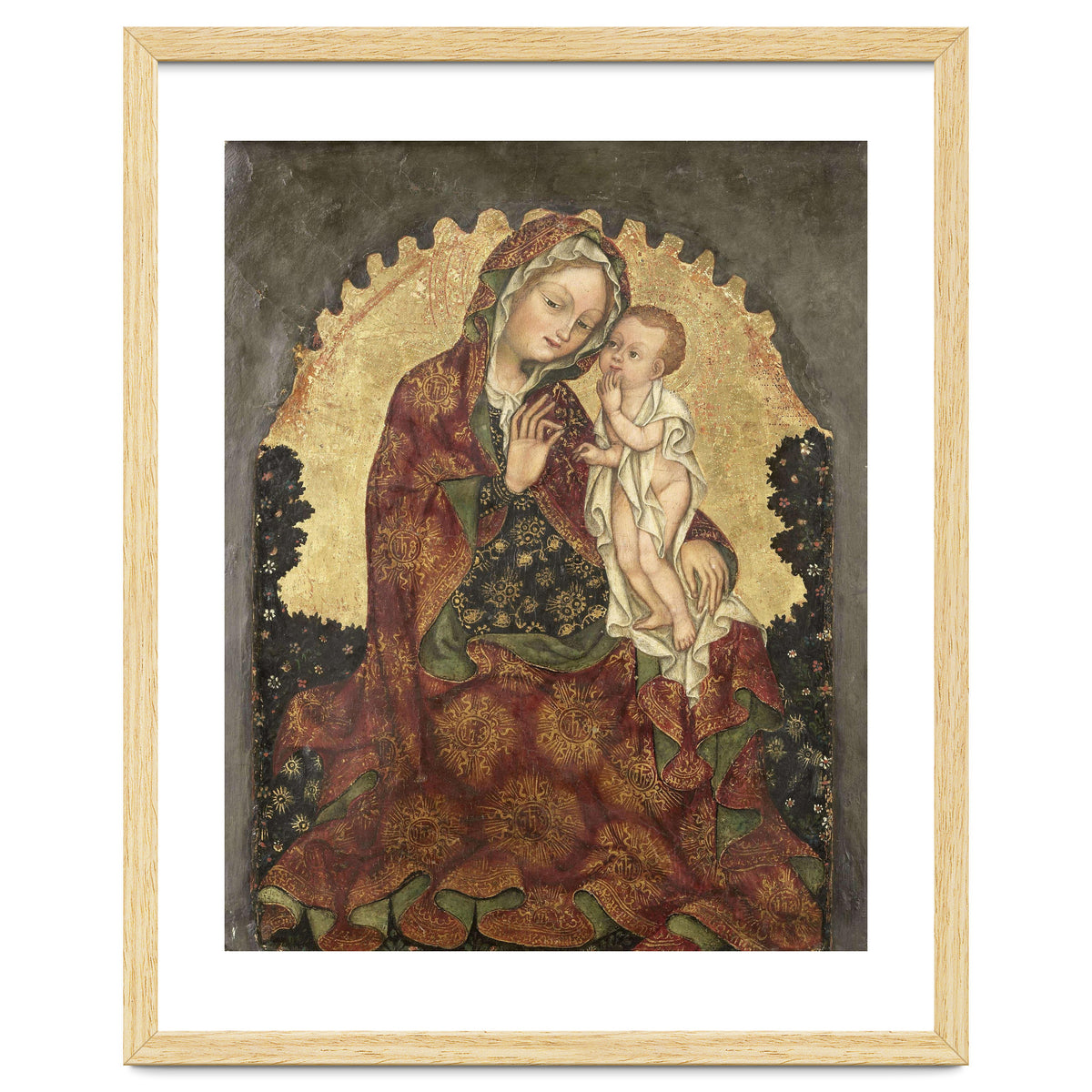 Madonna of Humility. Dating: 1429 - 1439. Measurements: h 53 cm × w 42 cm; d 13.5 cm.