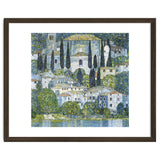 Gustav Klimt – Kirche in Cassone (1913) | Vibrant Landscape Masterpiece Art Print thumbnail
