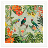 Exotic Parrots Jungle Landscape thumbnail