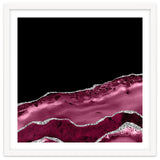 Burgundy & Silver Agate Texture 03 thumbnail