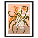 Floral Contemporary Still Life Peach Fuzz thumbnail