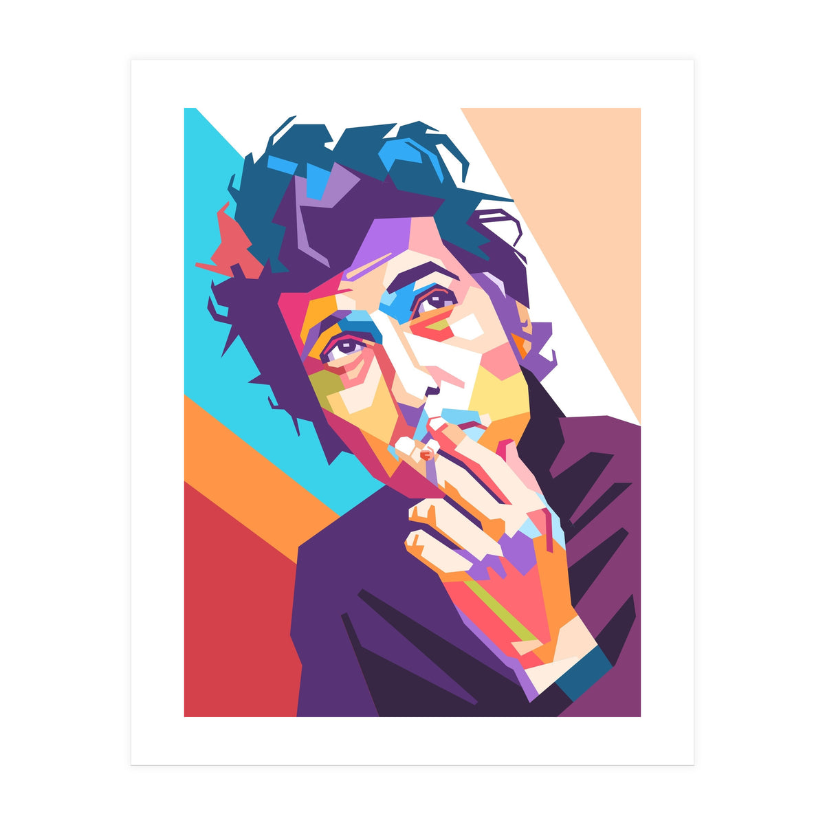 Bob Dylan art (Print Only)