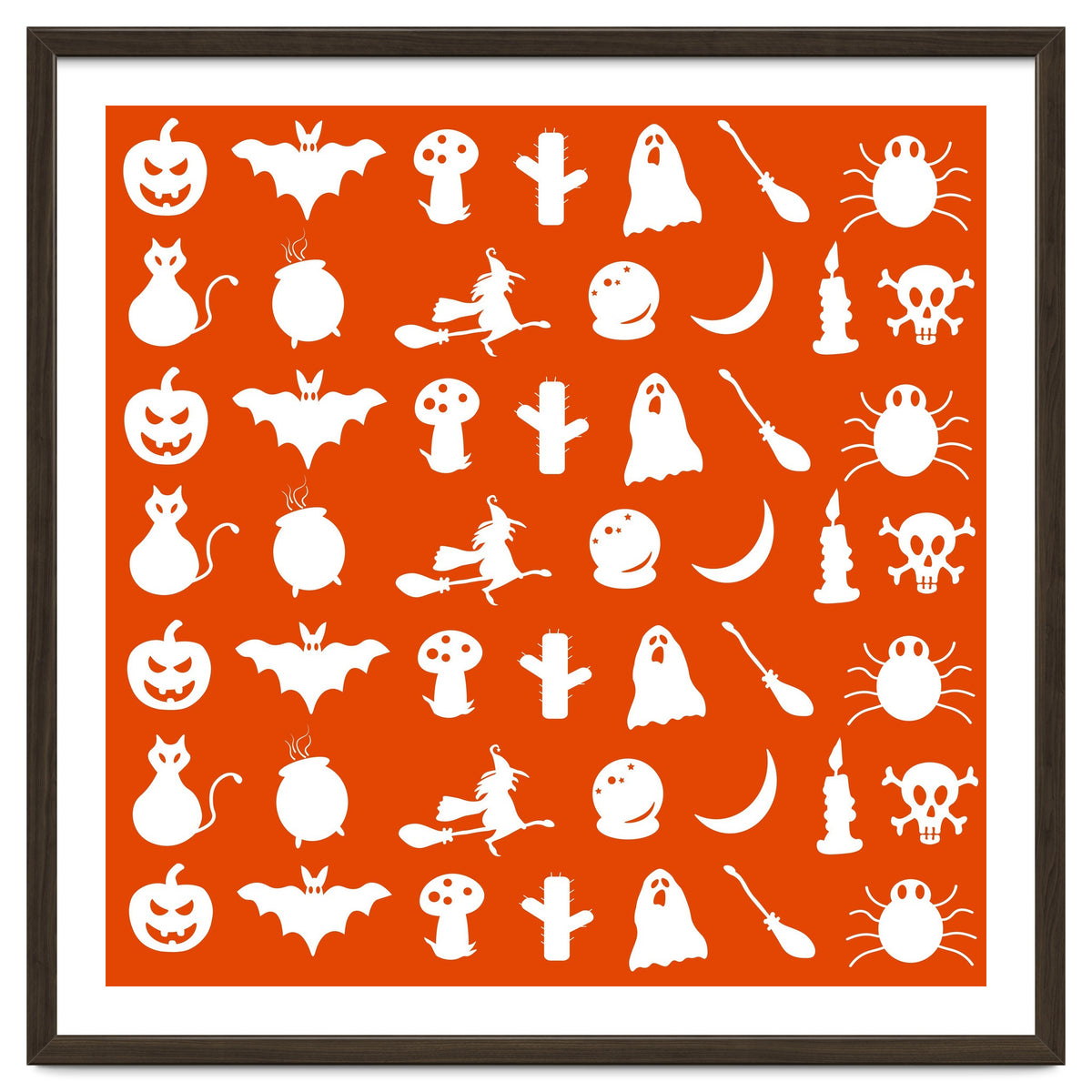 Halloween Icons Pattern