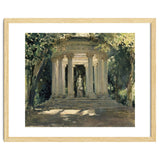 THE VILLA ADRIANA OF TIVOLI (ROME) - 1926 - OIL ON CANVAS - 0.60 X 0.70 M. thumbnail