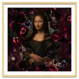 Mona Lisa And Dark Flowers thumbnail