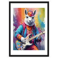 Lama Plays Guitar