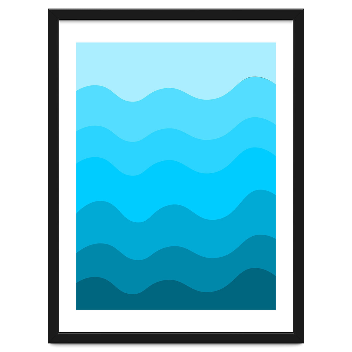 Blue gradient design