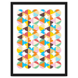 Retro Geometry #society6 #decor #buyart thumbnail