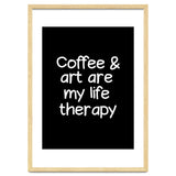 Coffee and art are my life therapy thumbnail