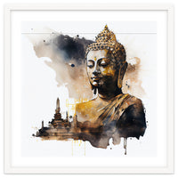 Watercolor Buddha #1