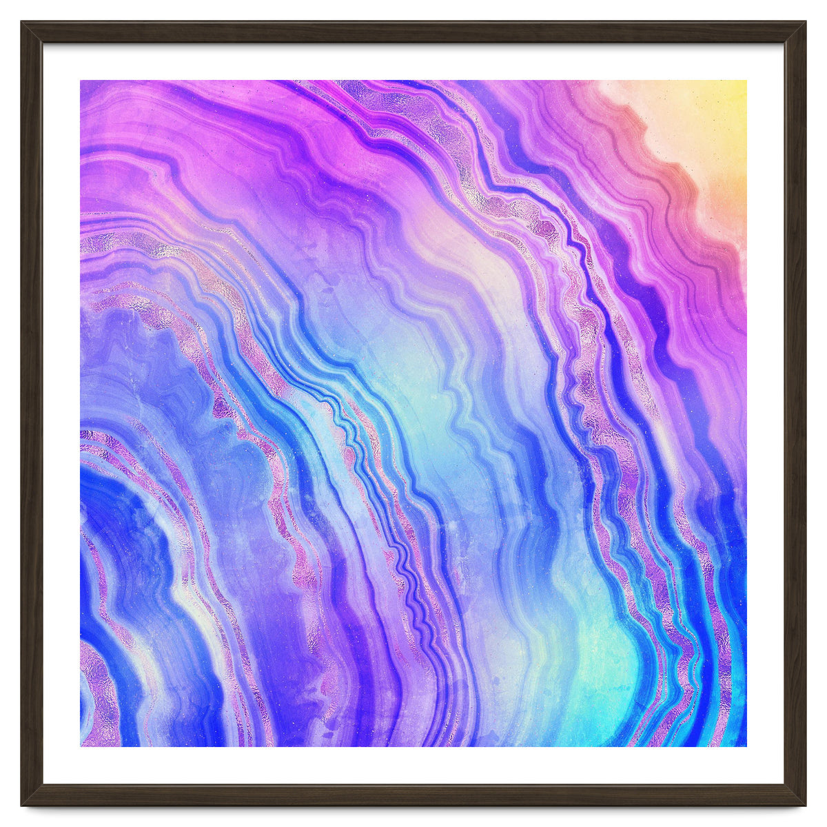Neon Agate Texture 07