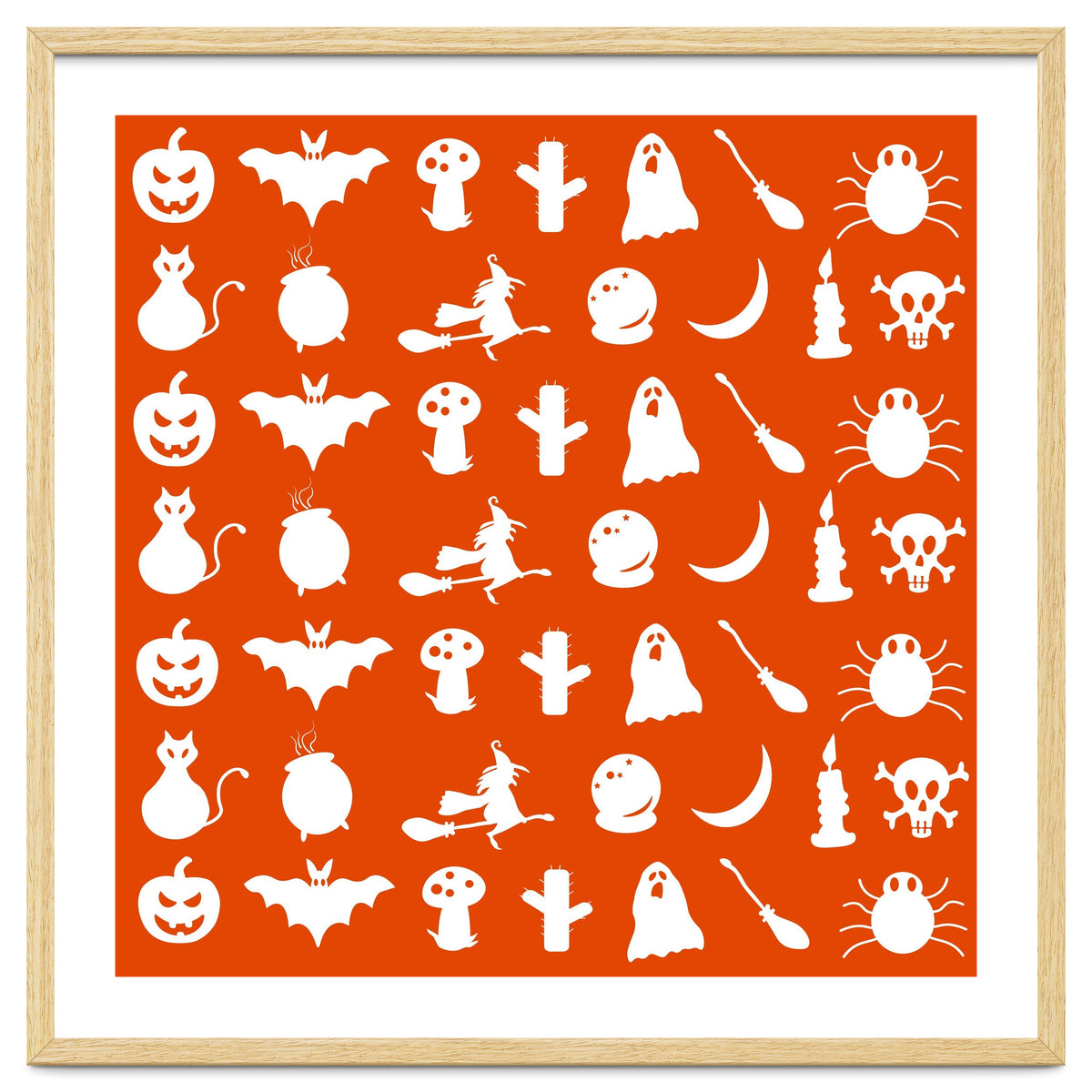 Halloween Icons Pattern