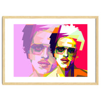 Bruno Mars Pop Art WPAP