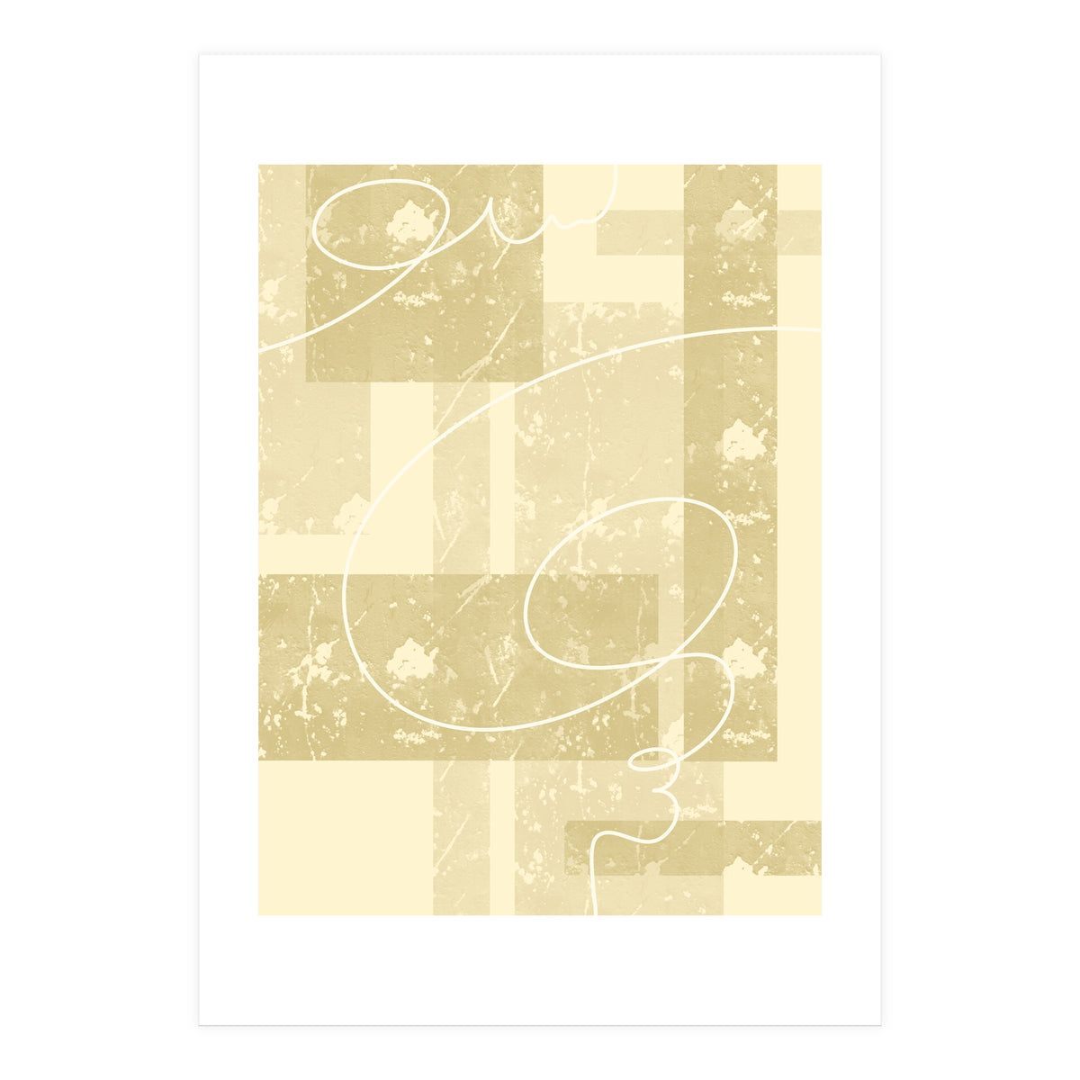 Contrast of Geometry and Lines (Print Only)