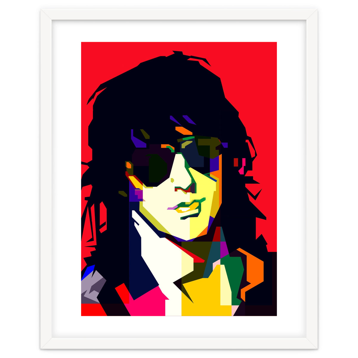 Izzy Stradlin Guitarist Pop Art WPAP