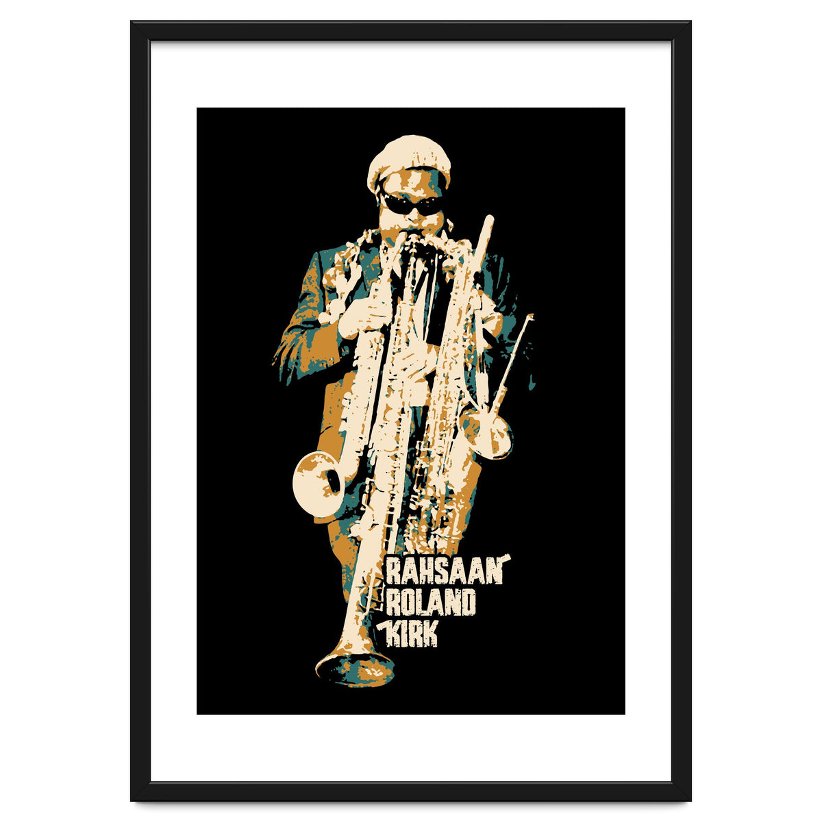 Rahsaan Roland Kirk Jazz Musician Legend
