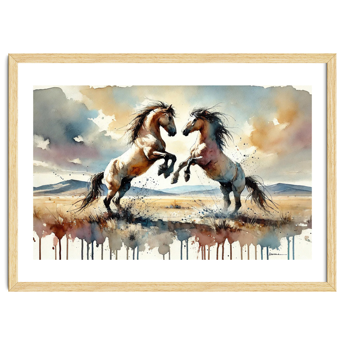 Rearing Horses