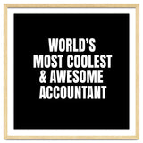 World's most coolest and awesome accountant thumbnail