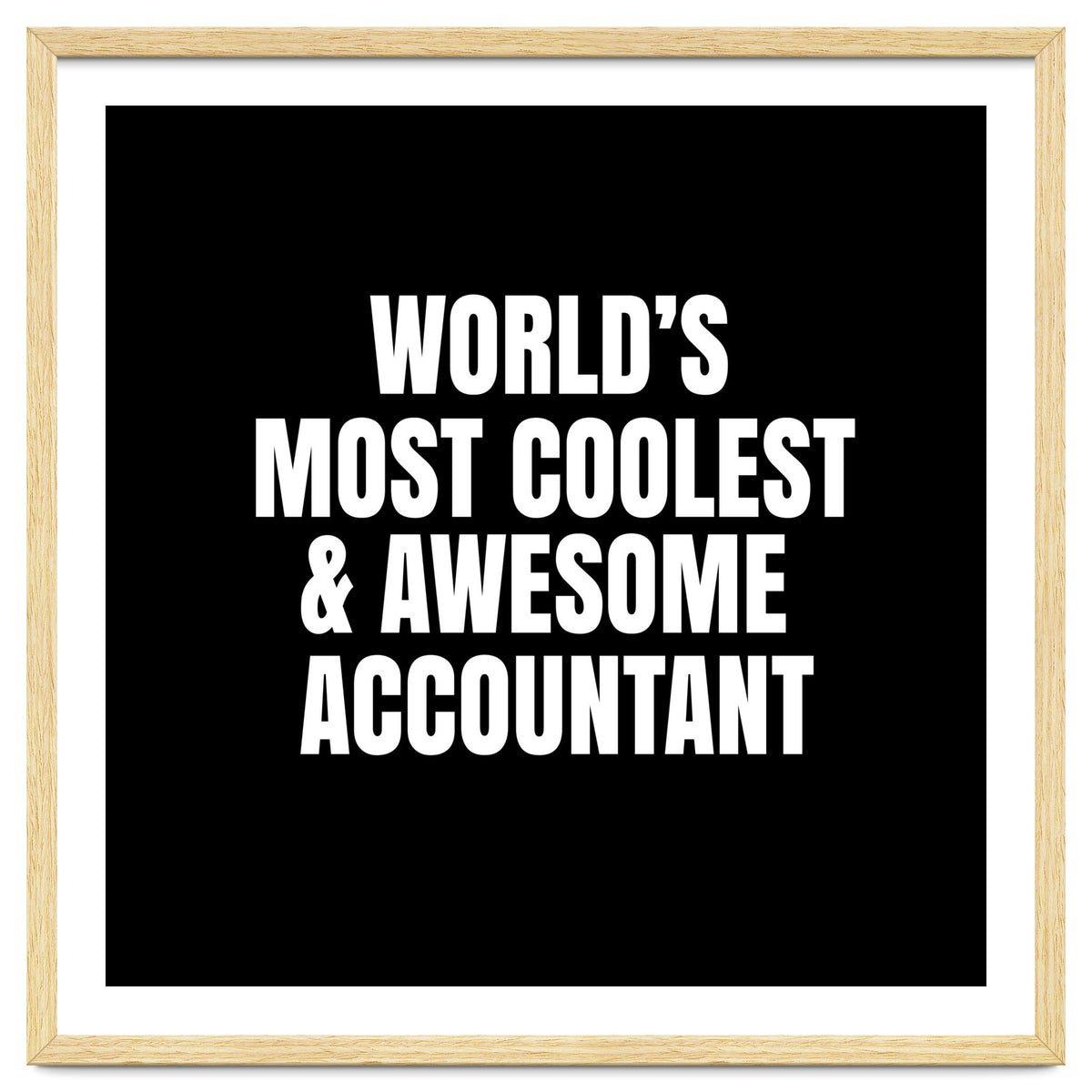 World's most coolest and awesome accountant